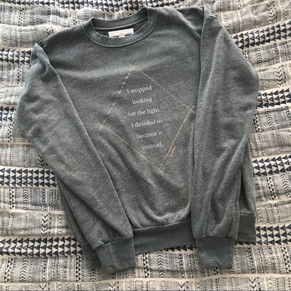 Spiritual Gangster Be The Light Sweater